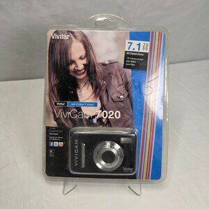 Vivitar ViviCam 7020 7.1MP Digital Camera Y2K Digicam Vintage 2000s Tech